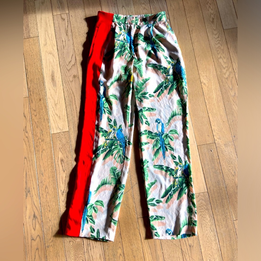 Stella McCartney tropical print, trouser pants